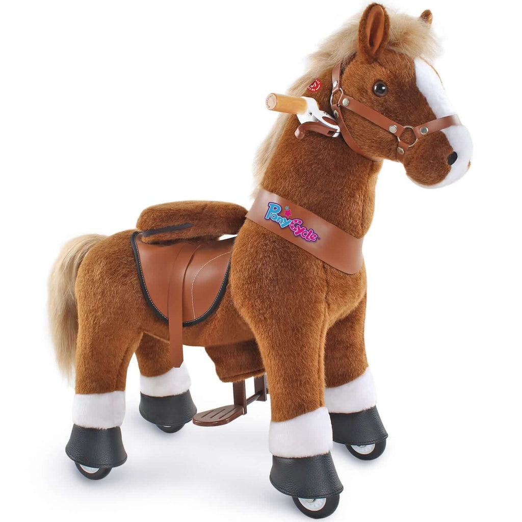 PonyCycle® Ride-On Pony Brown