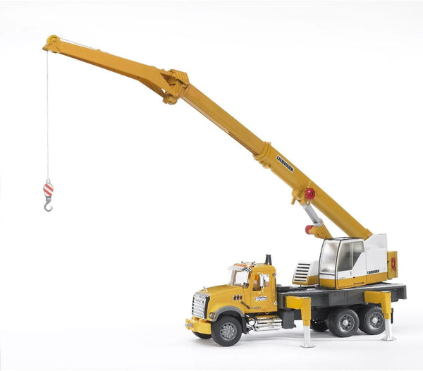 Bruder Mack Granite Liebherr Crane Truck