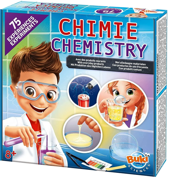 BUKI France 8363 Chemistry Lab 75 experiments