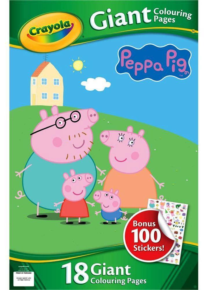 Peppa Pig Party Stickers 6 Sheets of Stickers Official licensed product  PeppaPig