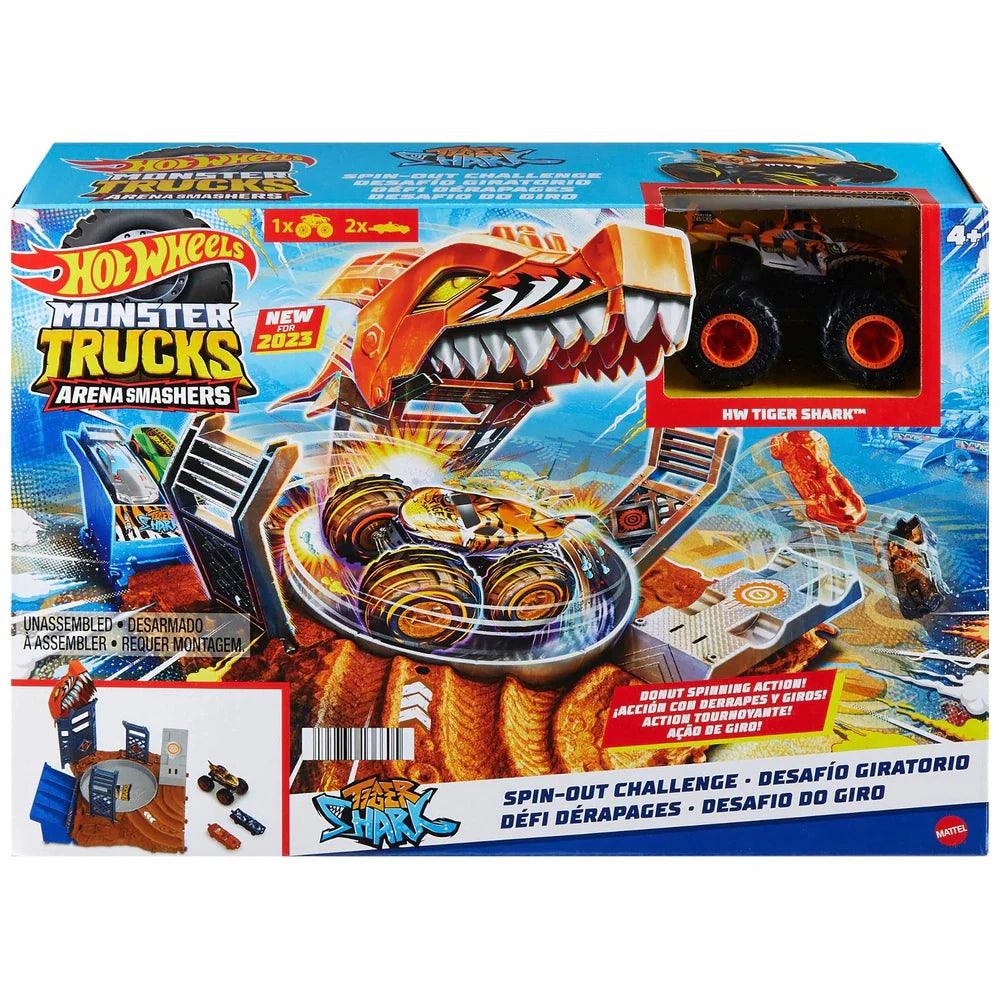  Hot Wheels Monster Trucks Arena Smashers Glow-in-The