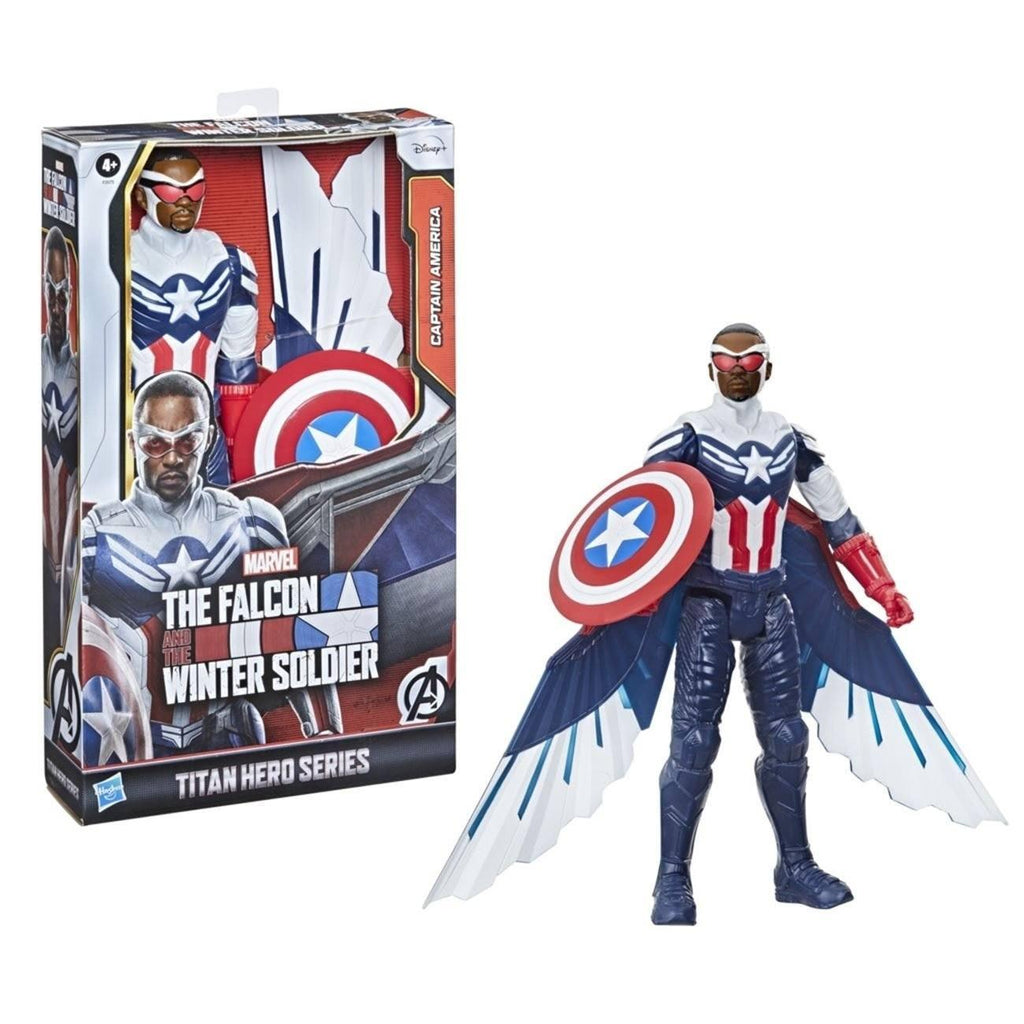 HASBRO Titan Hero Power FX - Captain America Avengers pas cher 