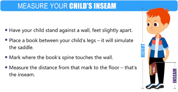 PonyCycle - Measure your child's inseam