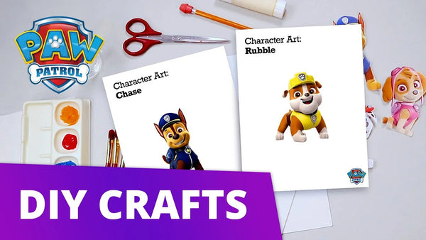 Paw Patrol arts and crafts