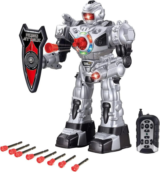 RoboAttack Large Remote Control Interactive Robot