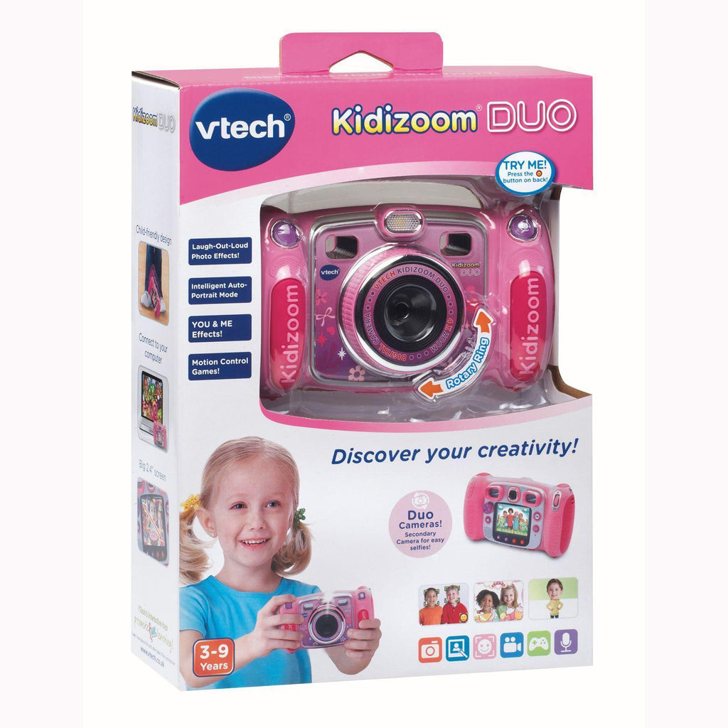 Kidizoom Duo DX 10 in 1 Pink Vtech camera for children - AliExpress