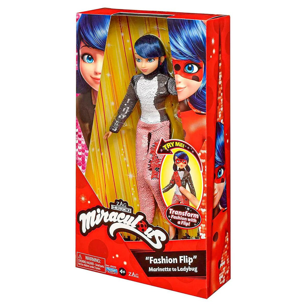 Miraculous Switch 'N Go Scooter Toy with Ladybug Lucky Charm Doll 