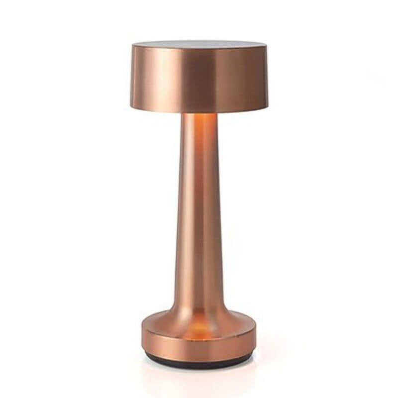 Kabellose Designer-Tischlampe aus Metall