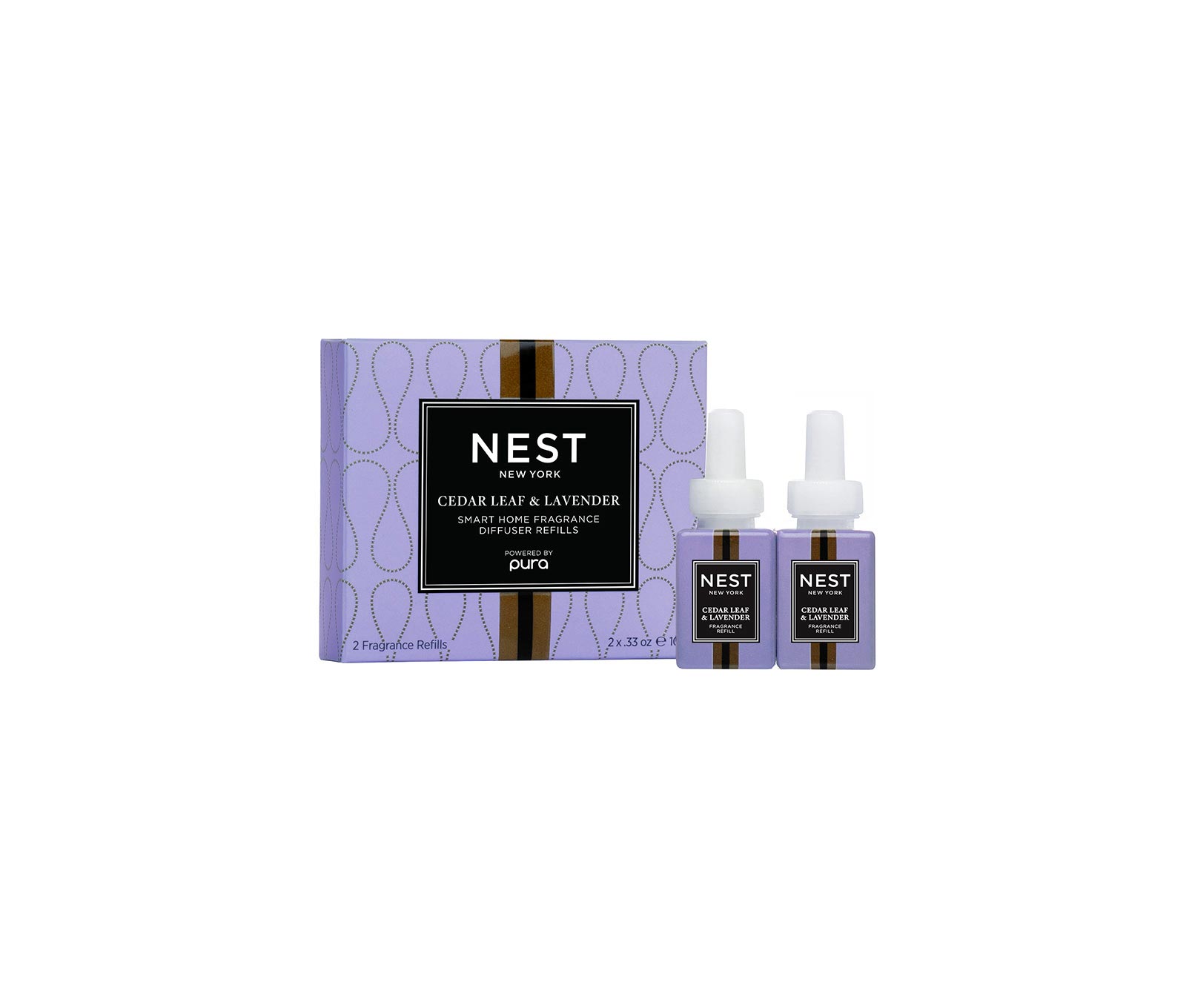NEST + Pura Diffuser Refills  Don't let the luxury of your favorite NEST  New York fragrance run out. With our collection of NEST + Pura Diffuser  refills, you can immerse yourself
