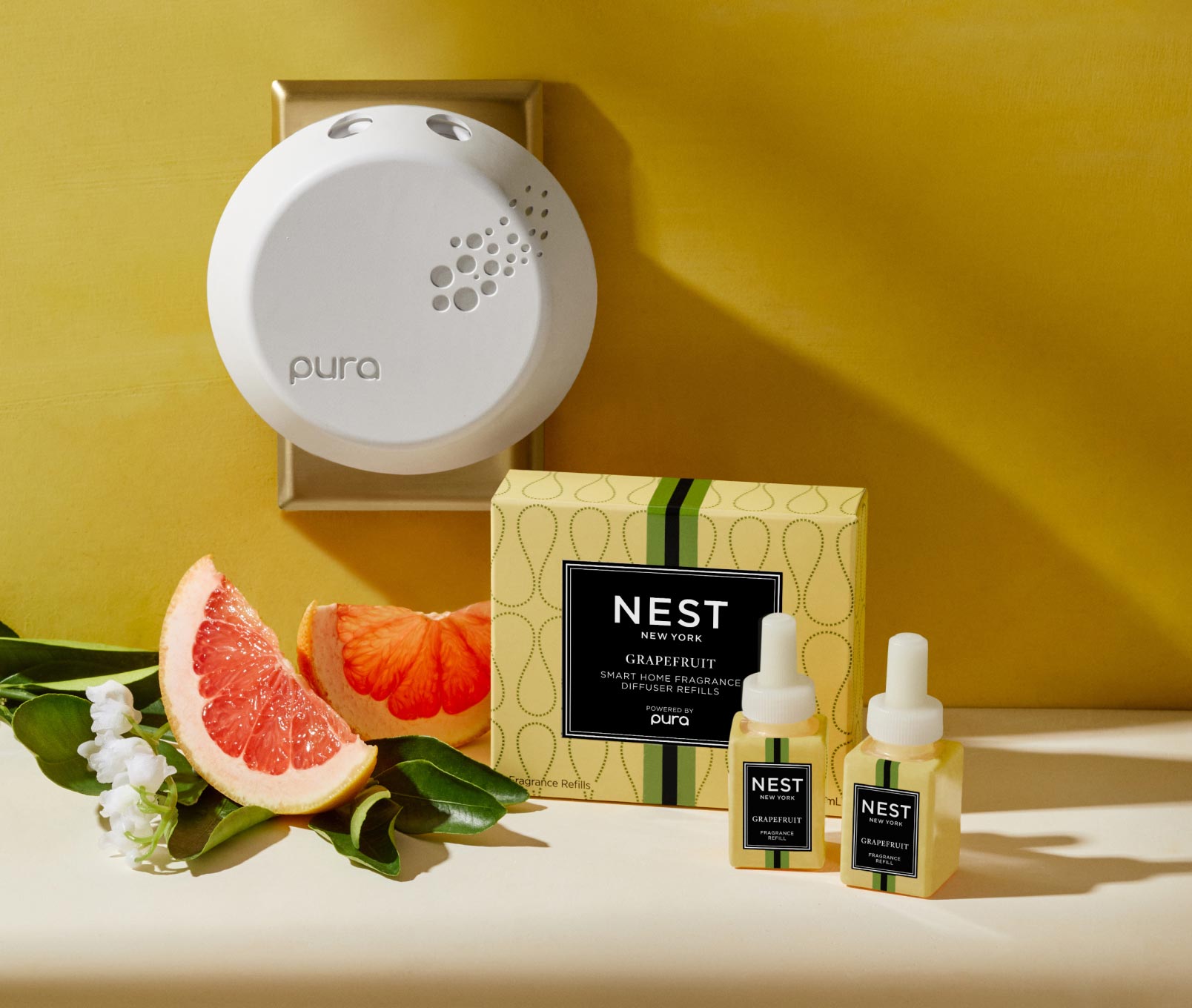 Pura Diffuser Refill Duo - Ocean Mist & Sea Salt by NEST