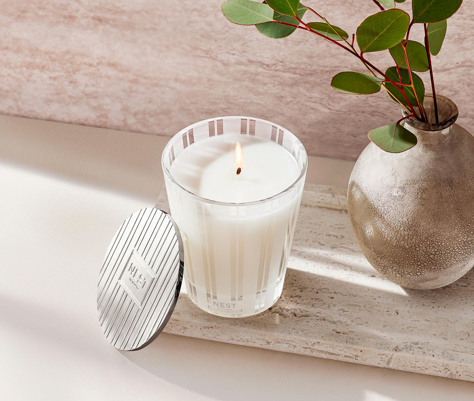 Nest - Classic Silver Candle Lid
