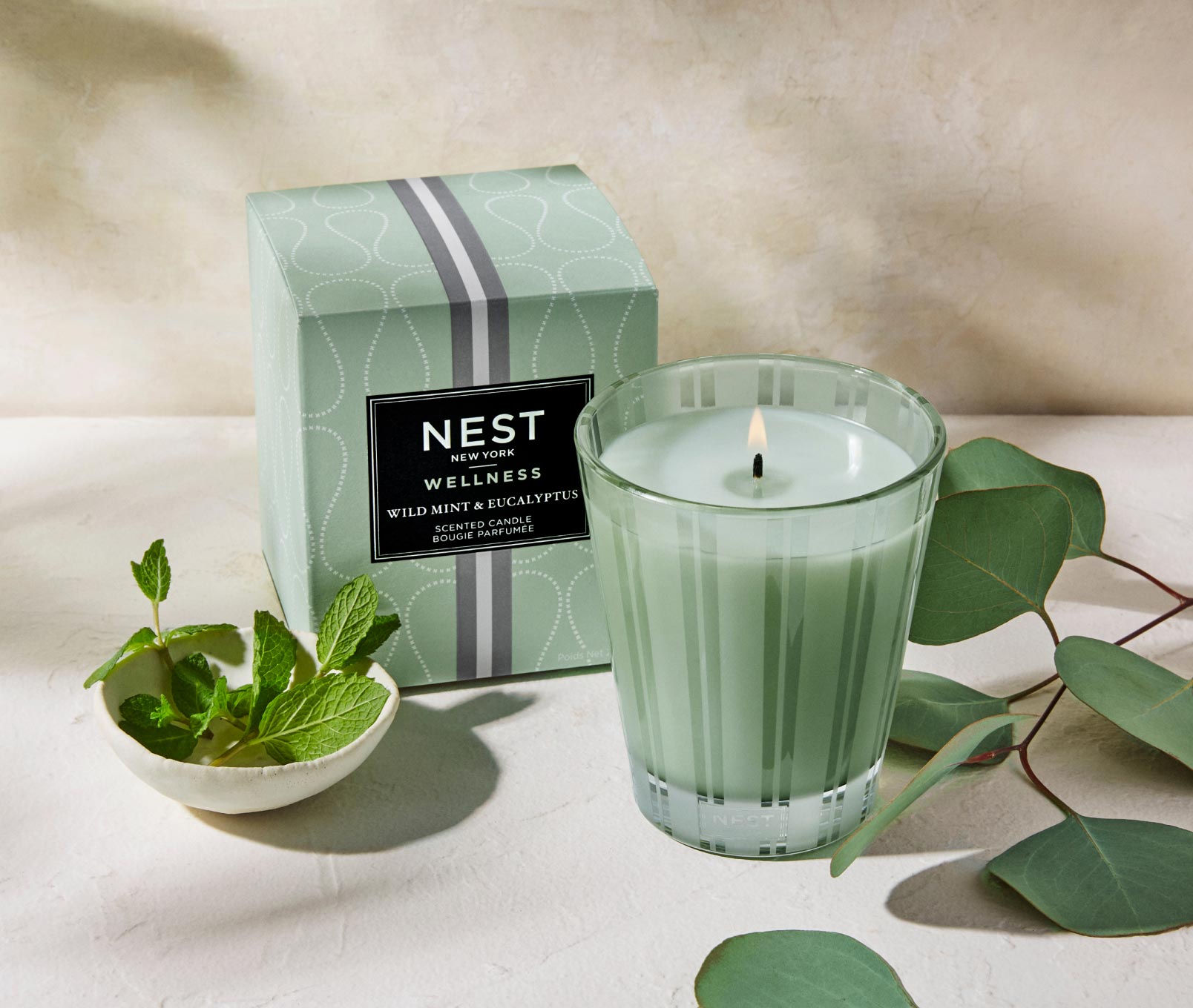 Rocco Mint Massage Candle – DedCool