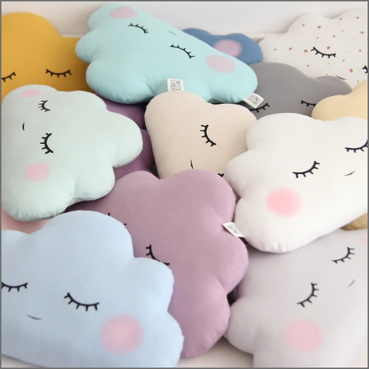 Kawaii Cloud Pillow – BlossomMemento