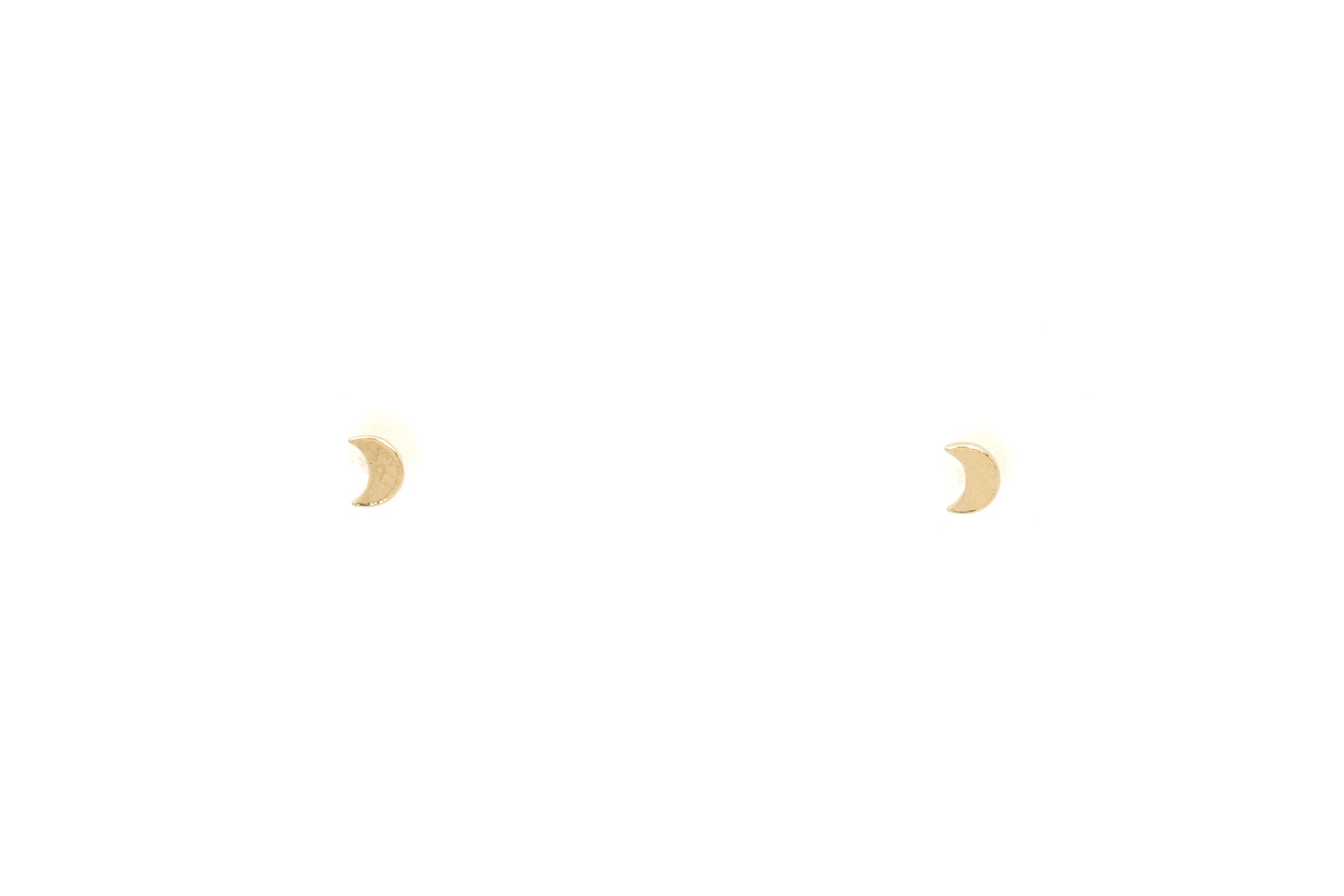Image of Mini Crescent Moon Studs