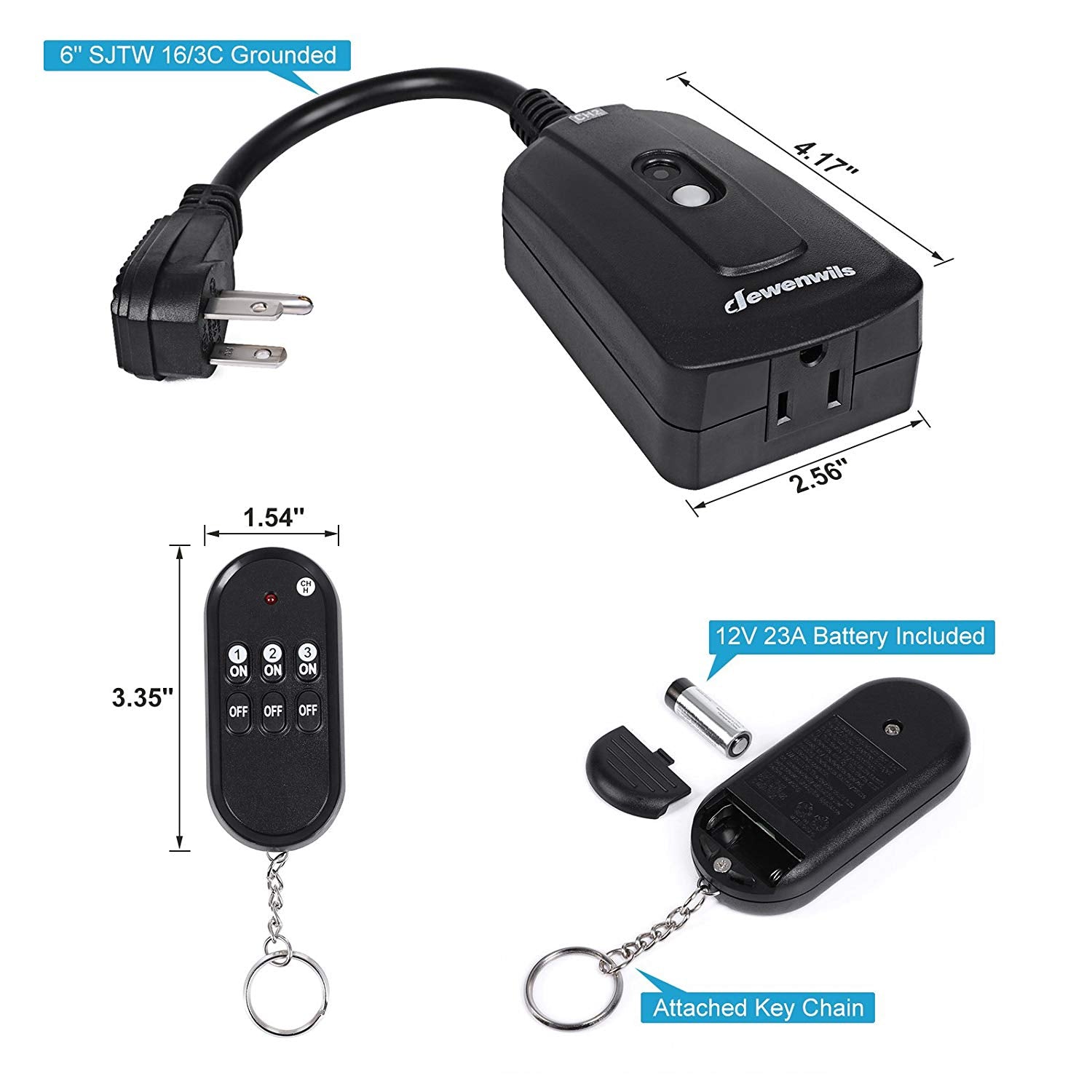 remote control outdoor outlet