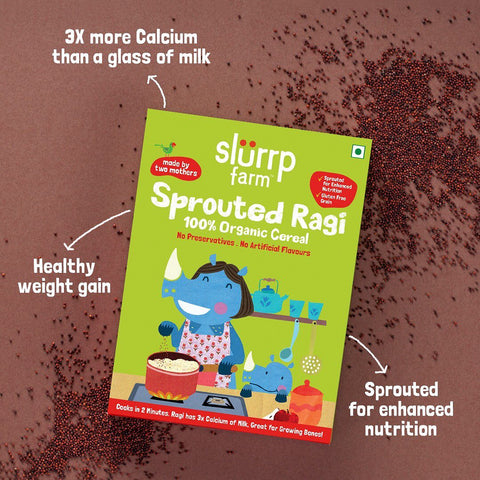 Slurrp Farm Sprouted Ragi Powder