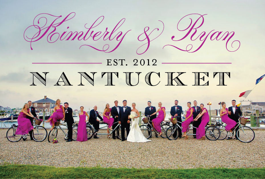 Modern Nantucket Wedding Details