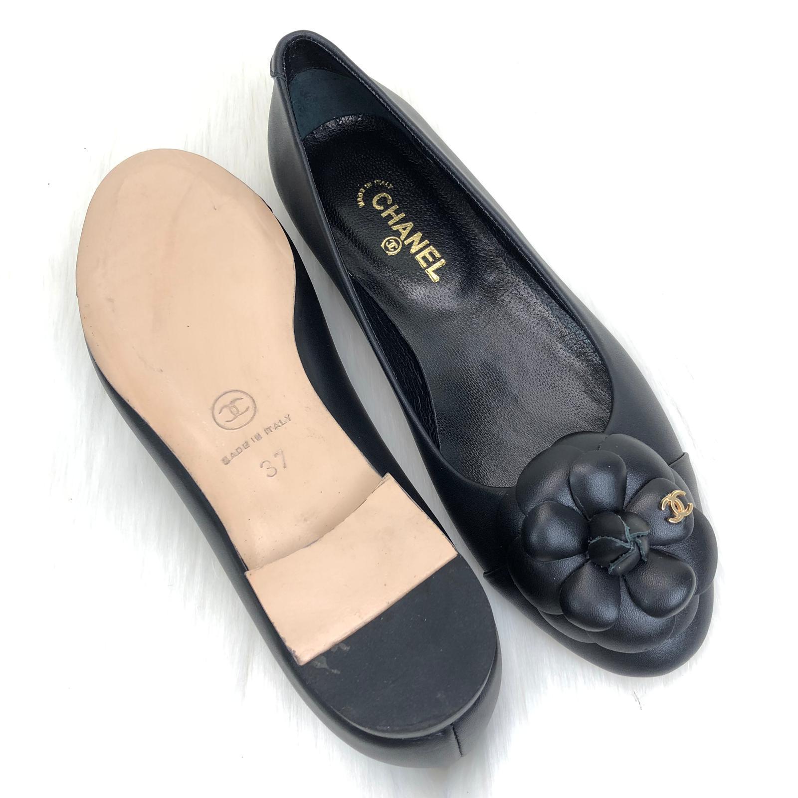 chanel camellia flower shoes
