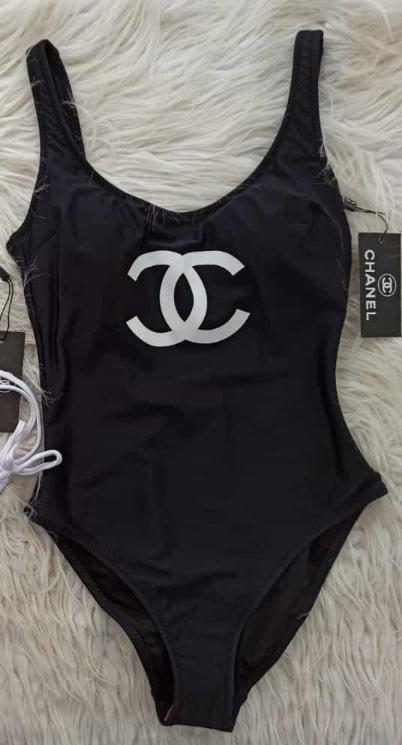 chanel one piece bathing suit