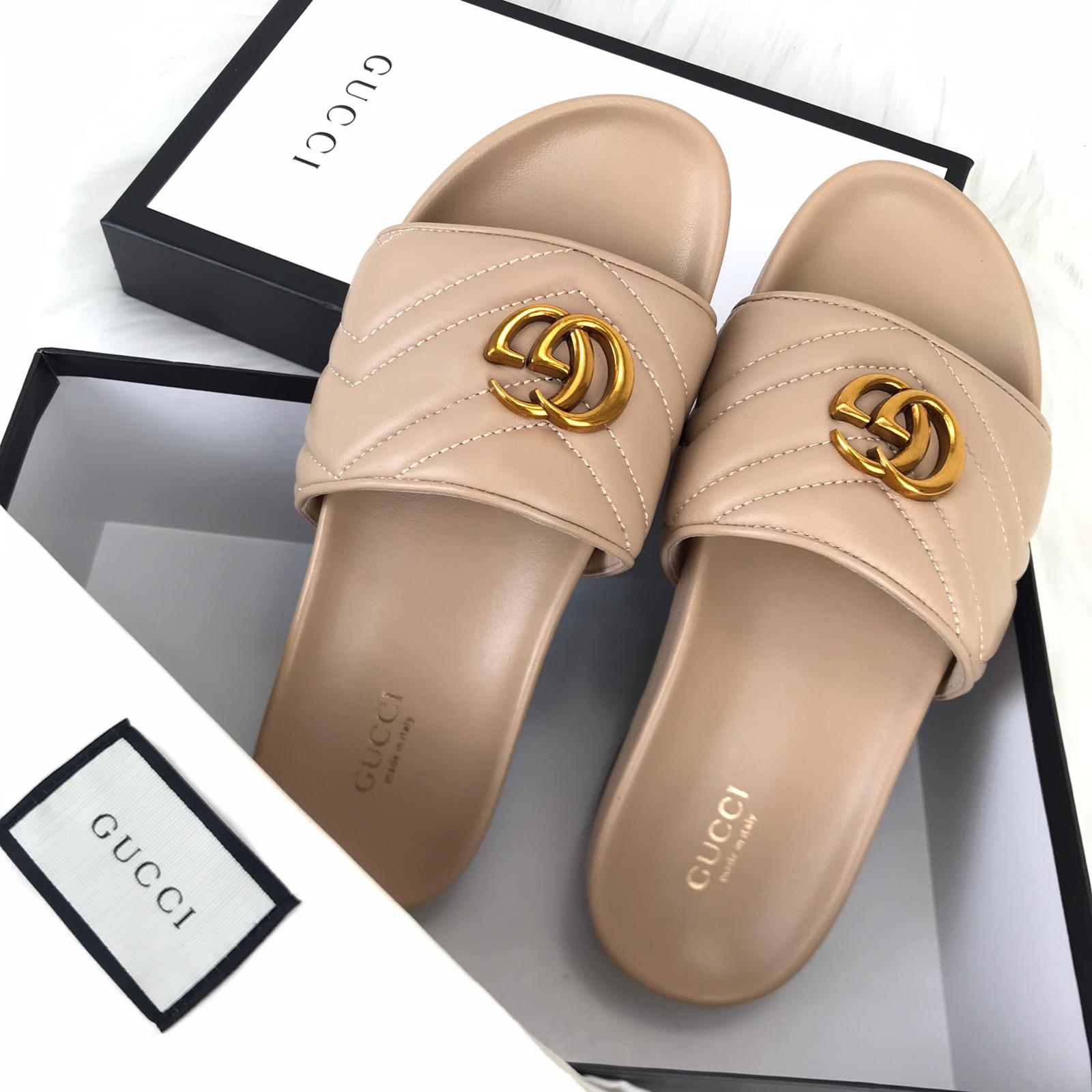 gucci marmont slides