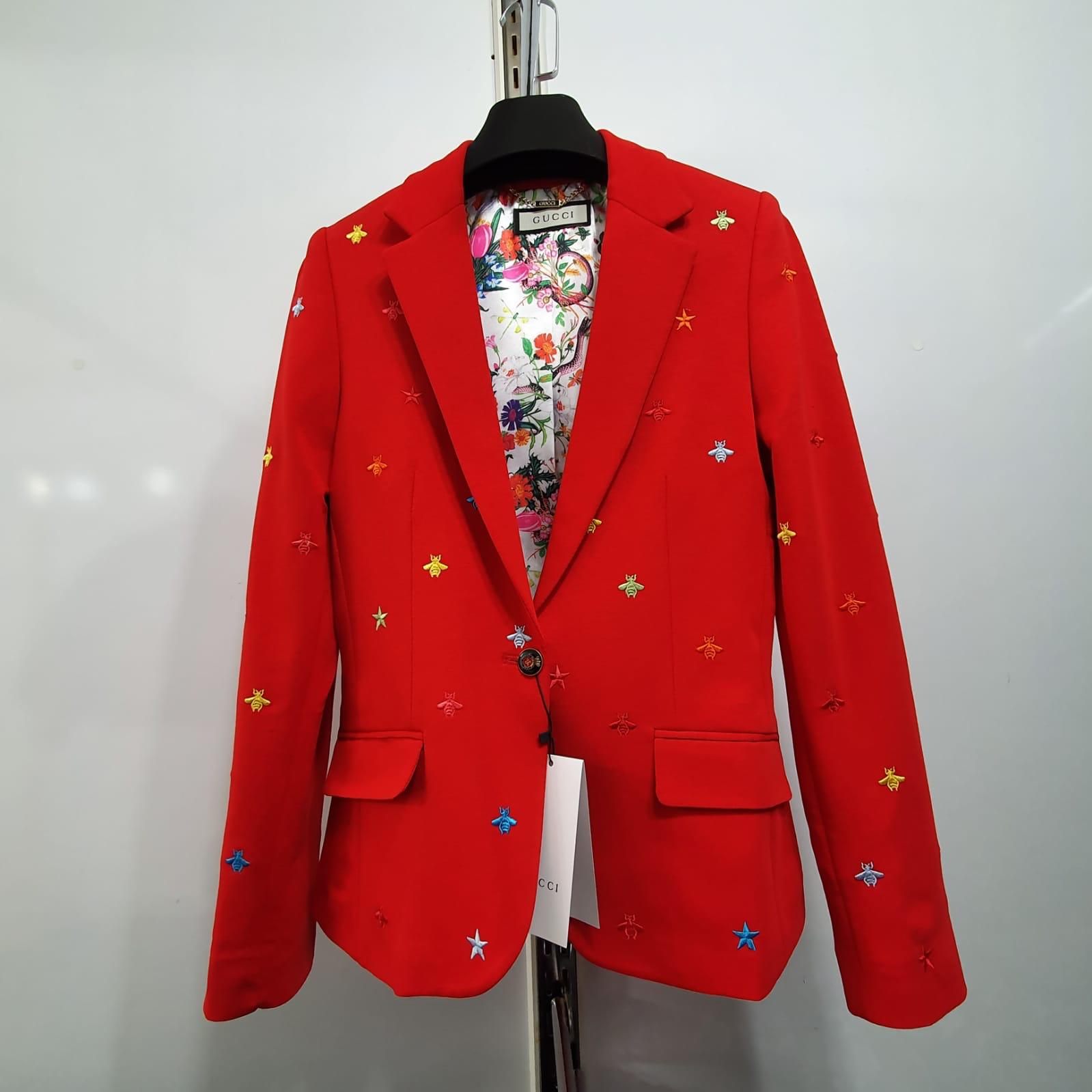 gucci bee blazer