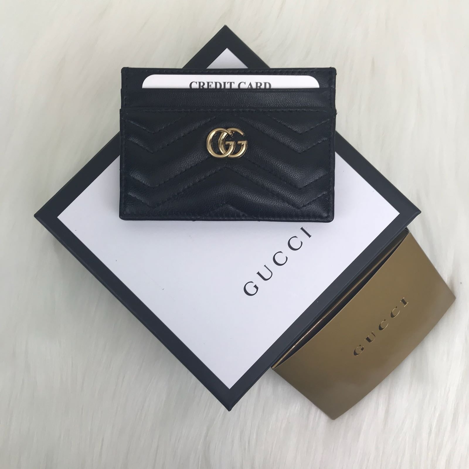 gucci card holder marmont