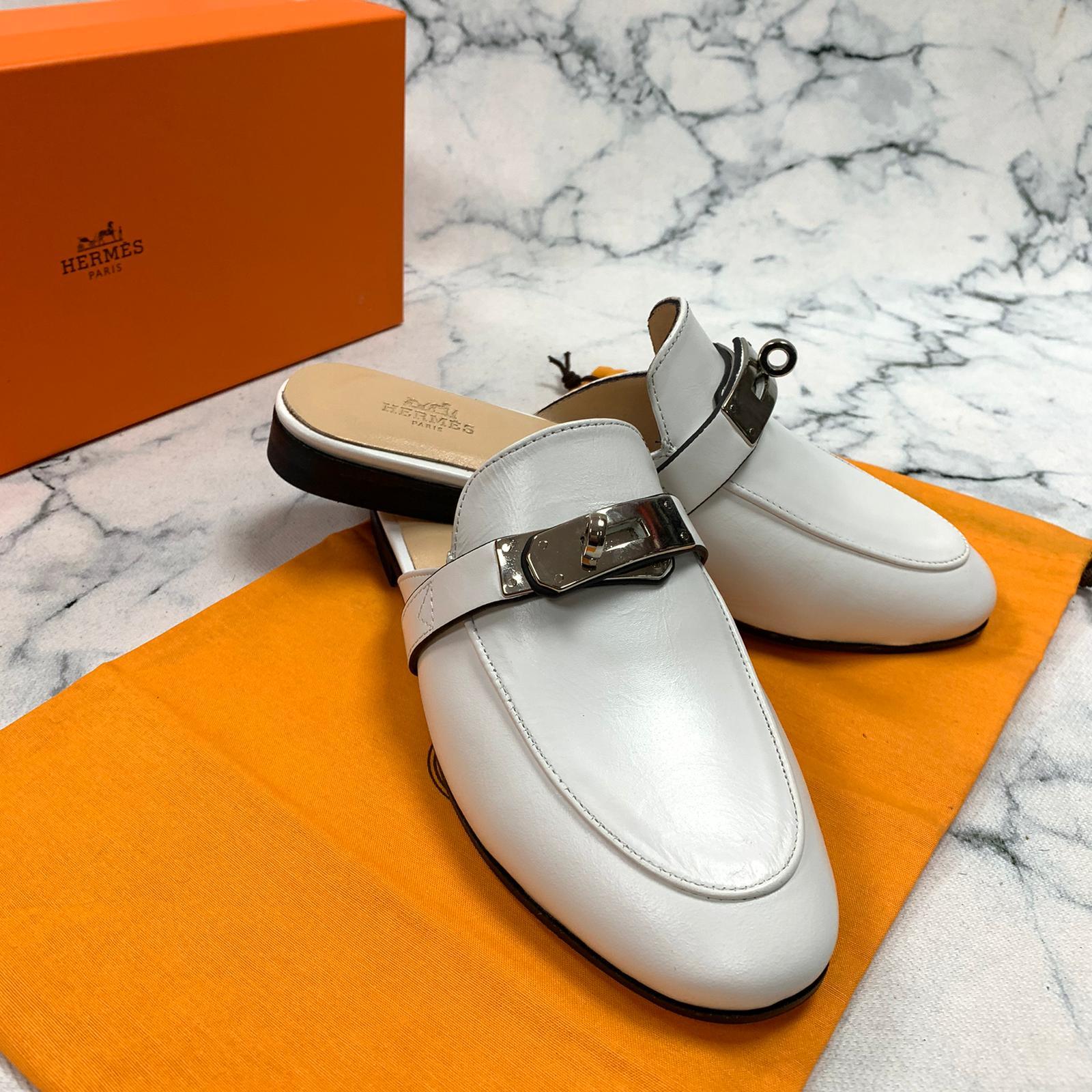 hermes slippers