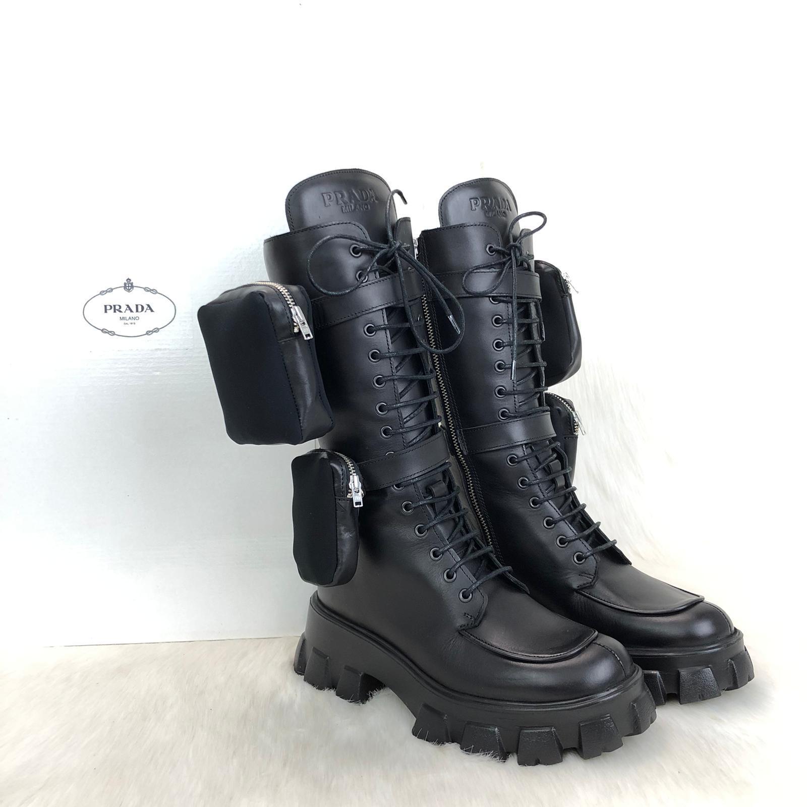 prada monolith boots