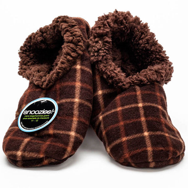 snoozies mens slippers