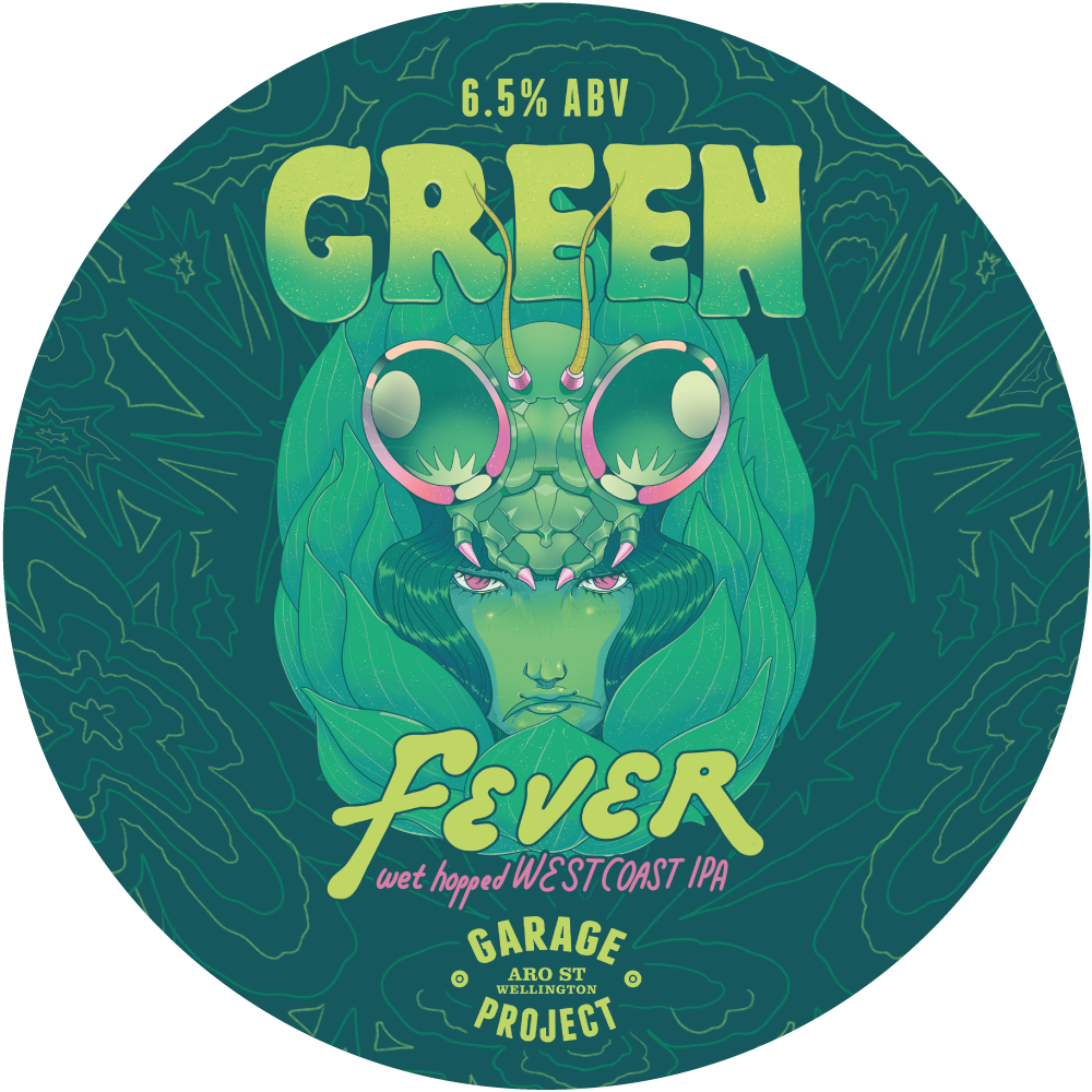 Green Fever tap badge