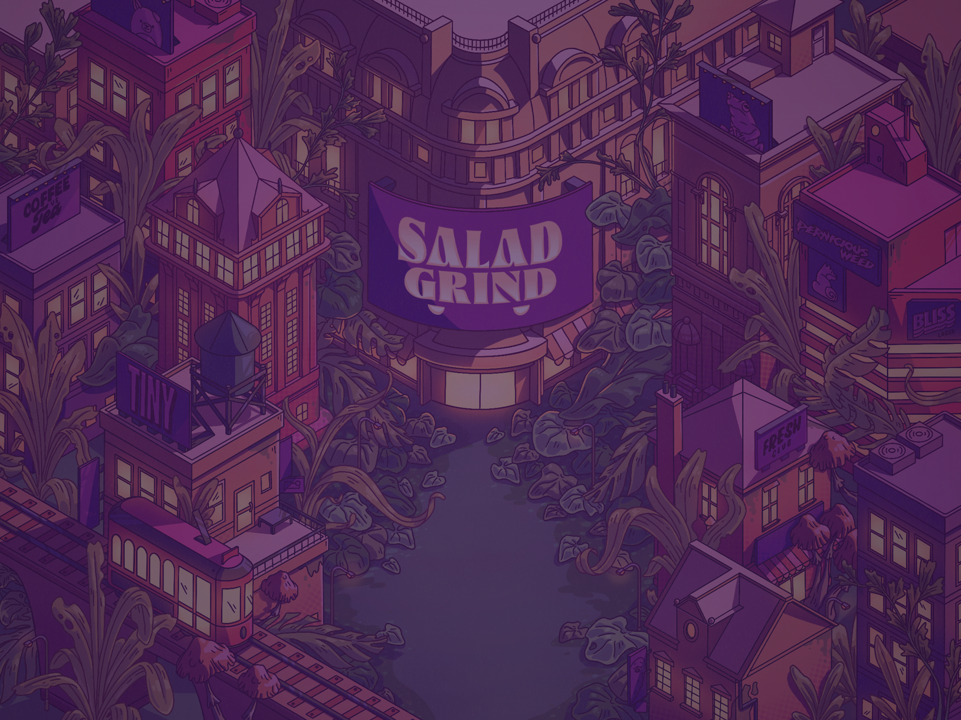 Salad Grind background