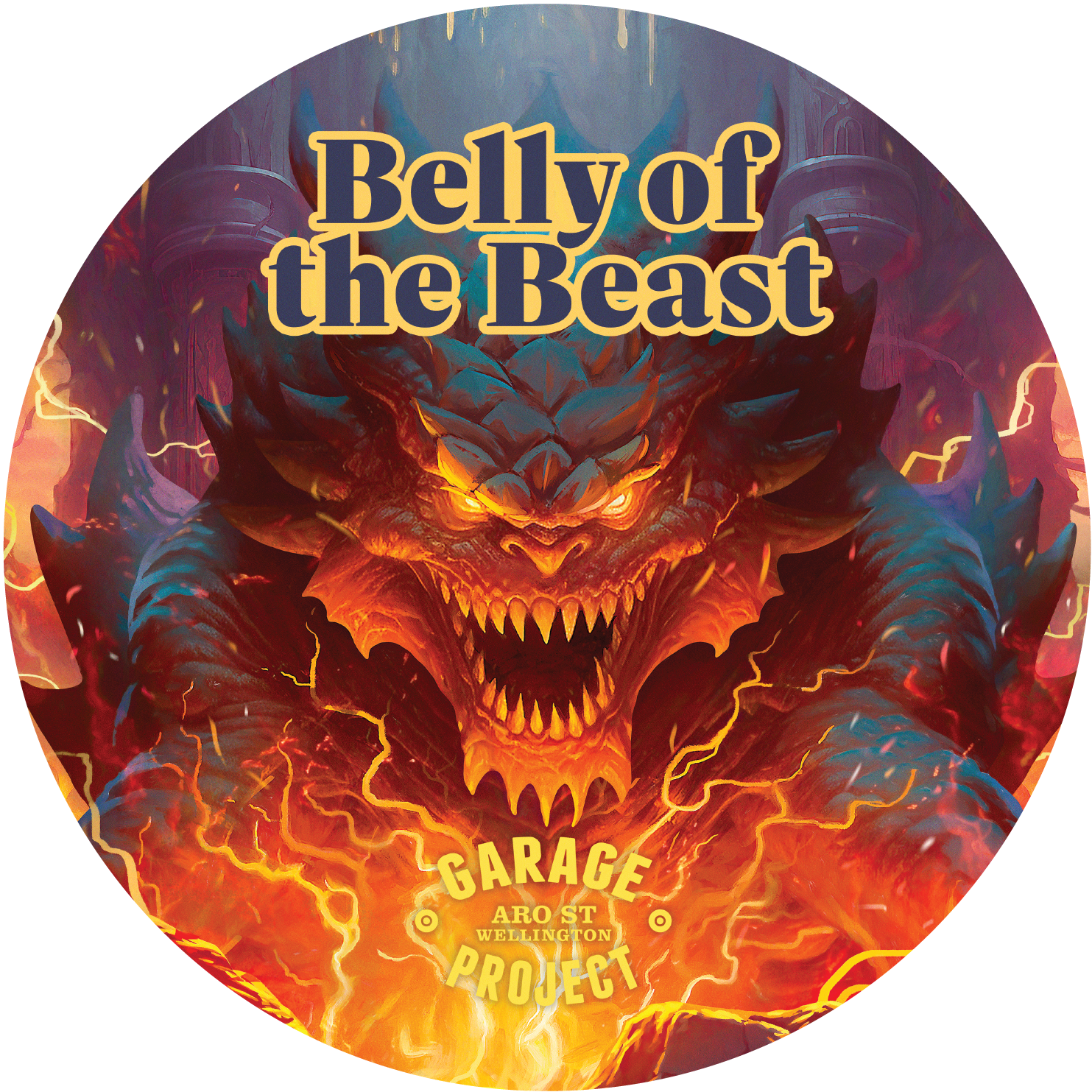 Belly of The Beast tap badge