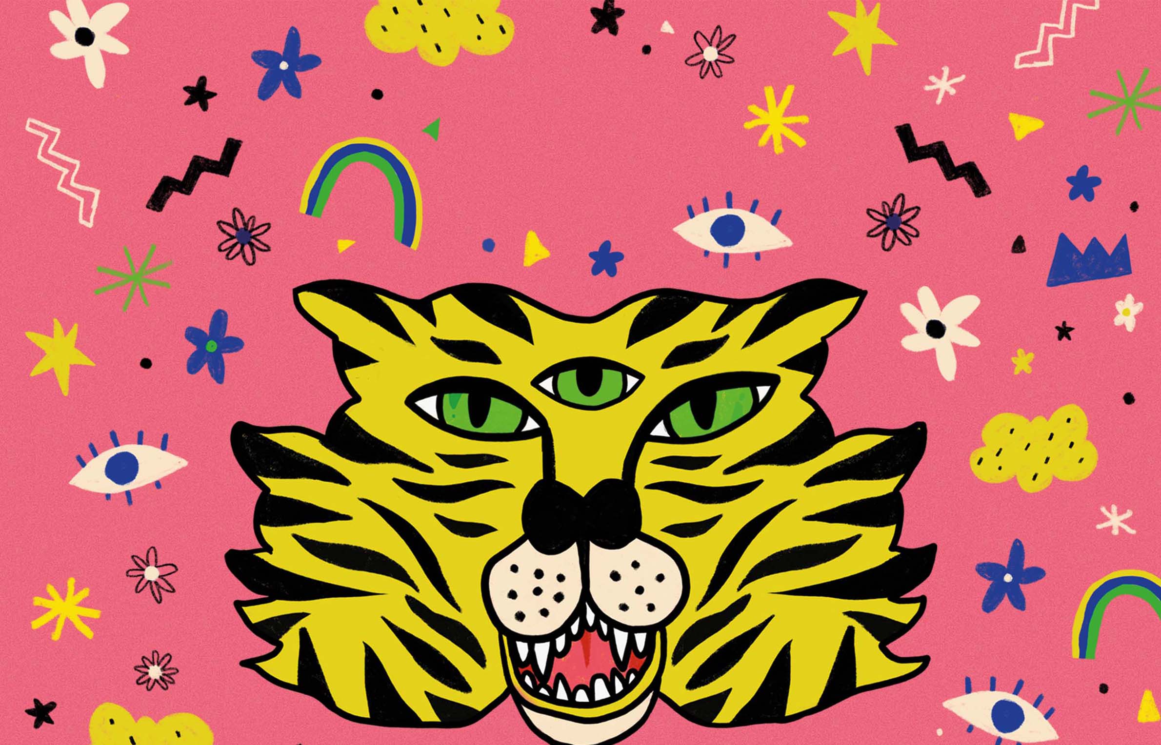 Crispy Club: Panthera Tigris background