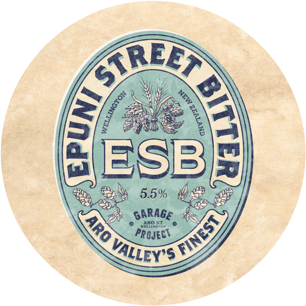 Epuni Street Bitter tap badge