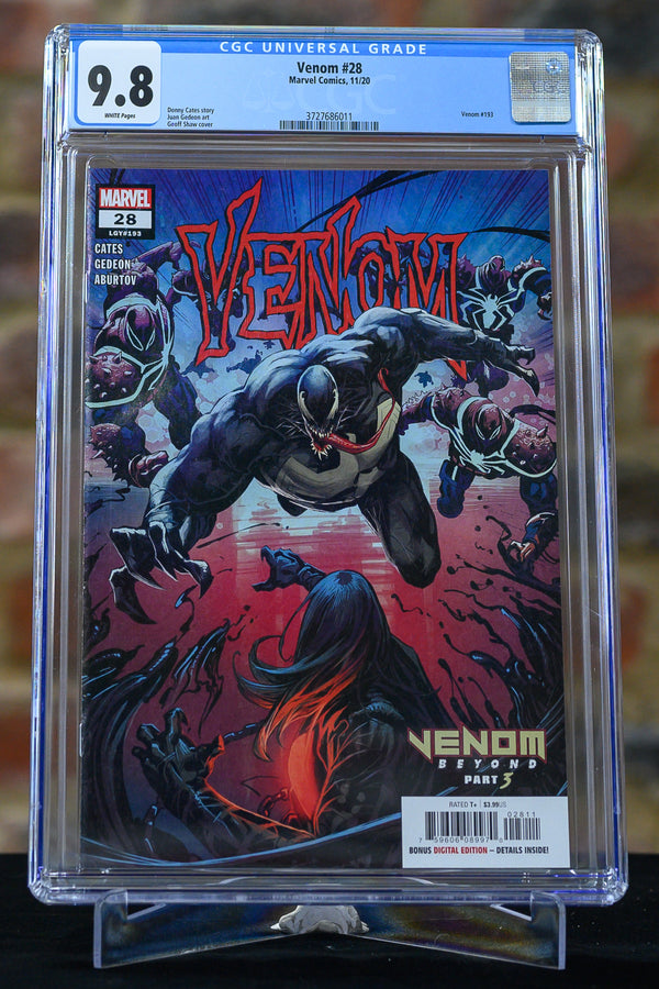 Venom #28 9.8 - Slight crack - Symbiote Premium Collectibles