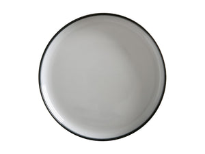 Rimmed Round Platter - Caviar Granite - 28cm