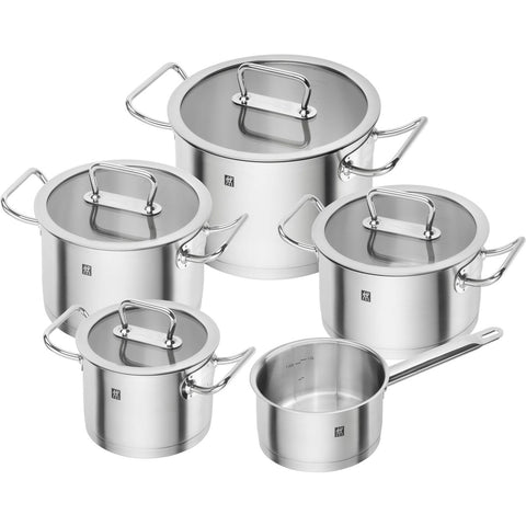  ZWILLING Cookware Set Essence, Silver, 4-Piece : Home & Kitchen