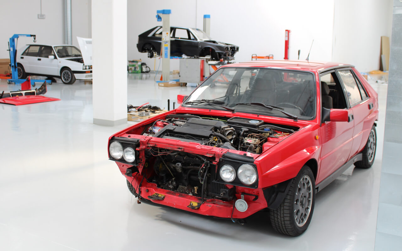 This 1989 Lancia Delta Integrale Futurista For Sale Is A Restored 80's  Legend