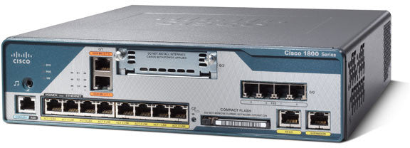 C1861-UC-4FXO-K9 Cisco 1861 Integrated Services Router 8U CME CUE PH L