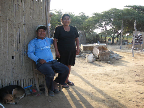 Silvania Georgia Kirkpatrick Rodolfo and his wife at home on their farm