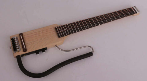 Headless silent electric acoustic travel guitar by Fojill