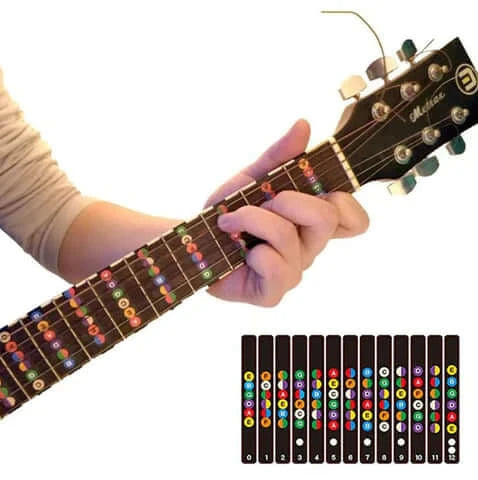 Stringler™ Guitar Fretboard Stickers for Perfect Positioning of Notes