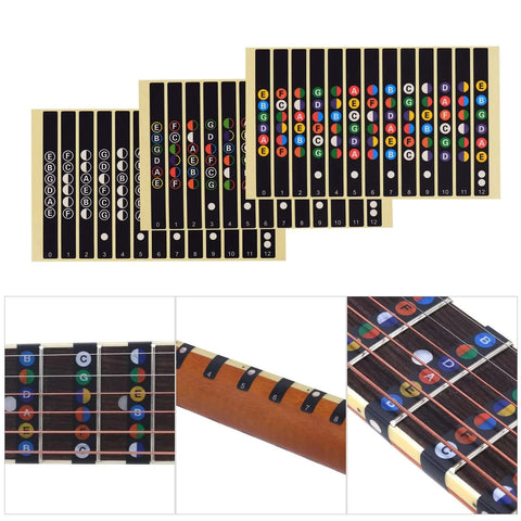 Stringler™ Guitar Fretboard Stickers for Perfect Positioning of Notes