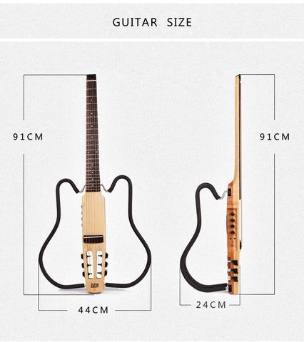 Zuma™ portable electric travel guitar