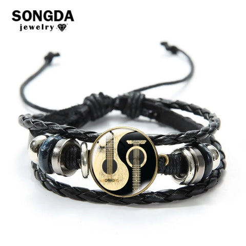SONGDA Yin Yang design Guitar Bracelet