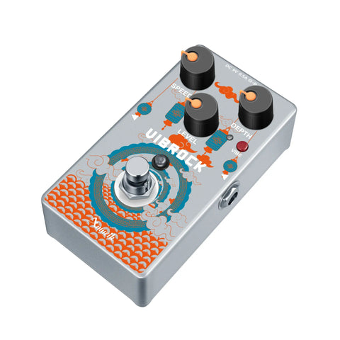 Amuzik Chorus & Tremolo Monoblock Guitar Pedal