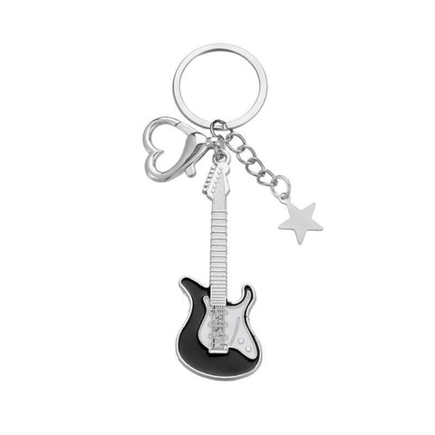 Stellar Guitar Key Chain