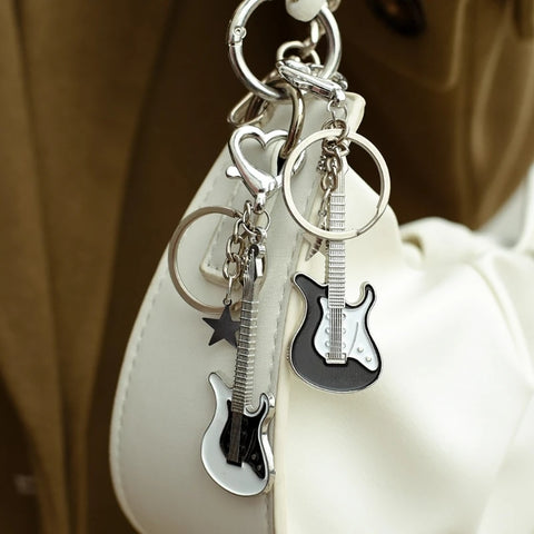 Stellar Guitar Key Chain