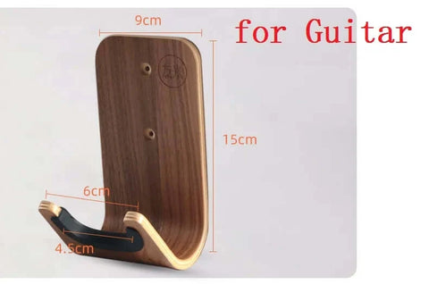 Premium Wooden Guitar Wall Hanger