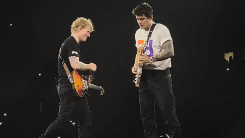 Witness the Dynamic Duo: John Mayer Joins Ed Sheeran, Displaying His Exceptional Soloing Skills on 'Thinking Out Loud'